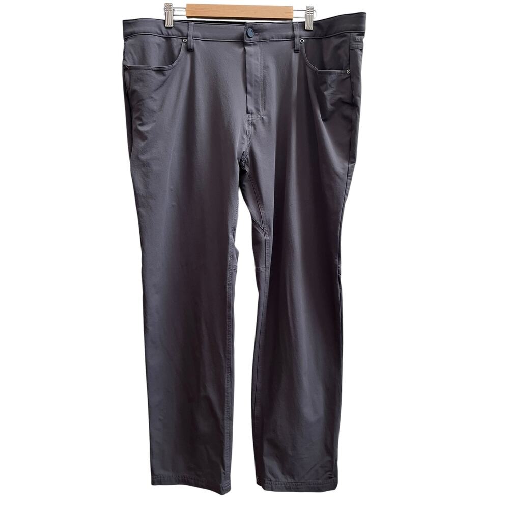 01.Algo Stitch Fix Performance Charcoal Stretch Pant 28in Inseam Tag Size 40x30